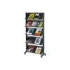 PAPERFLOW brochure rack black DIN A4 85.5 x 38.5 x 167.5 cm