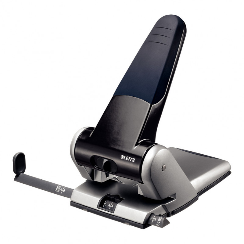 Leitz 5180 Filing Punch, Black