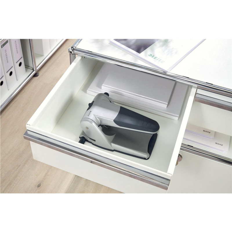 Leitz 5180 Filing Punch, Black