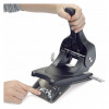 Rapesco ALU 65 File Hole Punch, Black