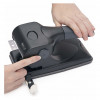 Rapesco ALU 65 File Hole Punch, Black