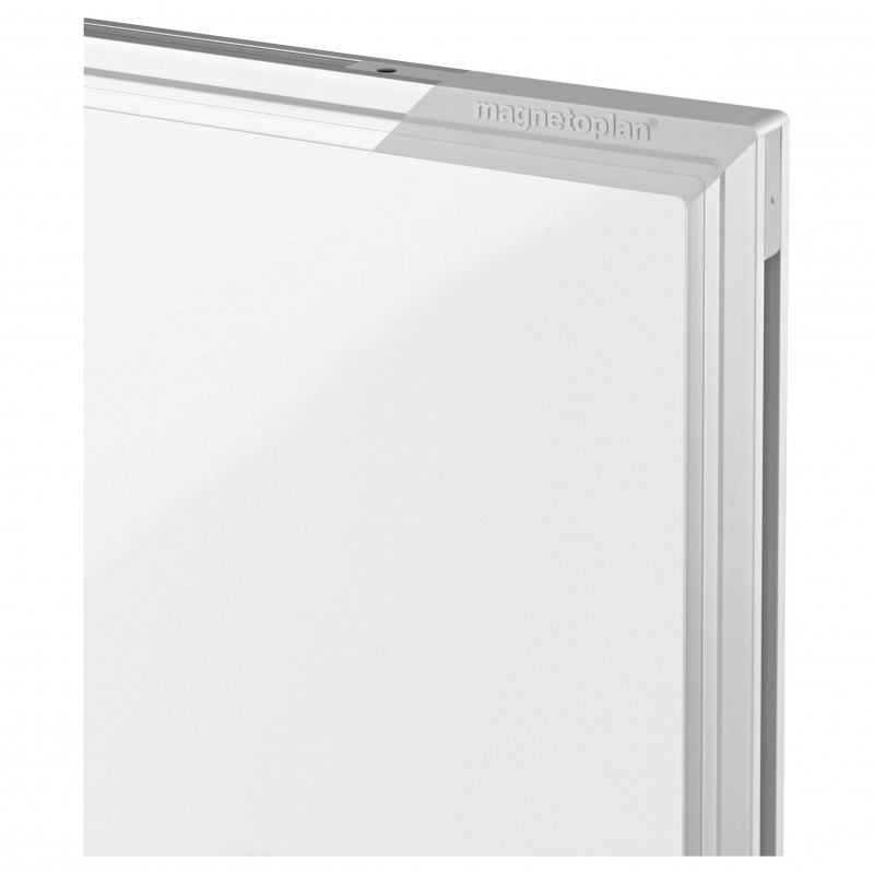 magnetoplan Dry-Erase Whiteboard 90 x 60 cm, White Lacquered Steel