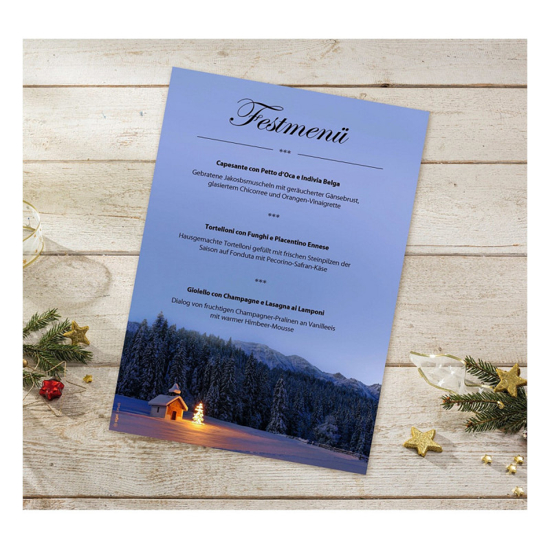 SIGEL Christmas writing paper Christmas Chapel motif DIN A4 90 gsm 100 sheets