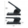 Rapesco Filing Hole Punch, Black