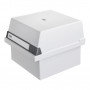HAN index card box A5 for 800 index cards grey