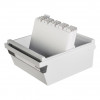 HAN index card box A5 for 800 index cards grey