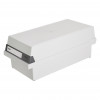 HAN Index Card Box A6 for 1300 Index Cards, Grey