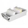 HAN Index Card Box A6 for 1300 Index Cards, Grey