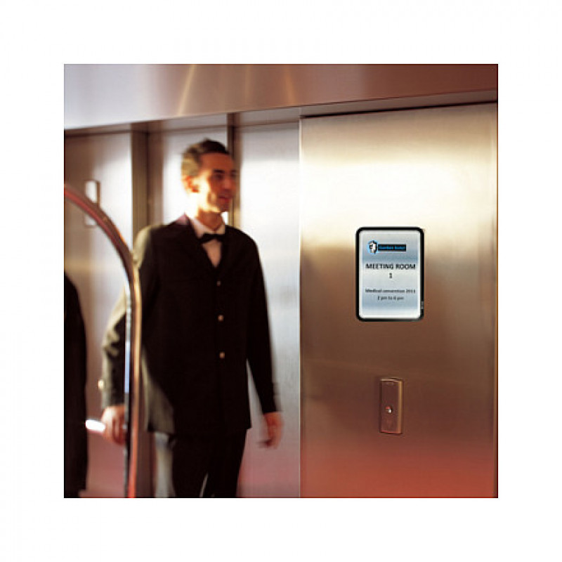 tarifold magnetic frame self-adhesive A4 blue