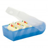 HAN Croco index card box DIN A8 500 index cards blue