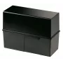 HAN index card box DIN A5, 450 index cards black