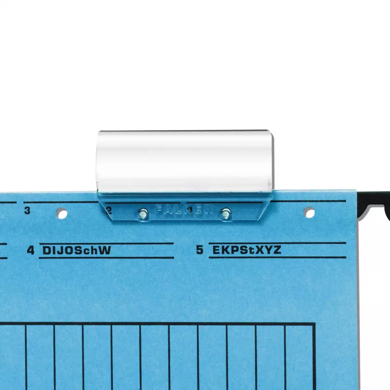 Falken Full-View Index Tabs, Transparent, 50 pcs