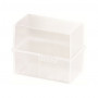 HAN A6 Index Card Box for 400 Cards, Transparent