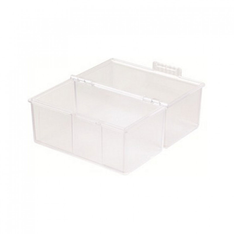 HAN A6 Index Card Box for 400 Cards, Transparent
