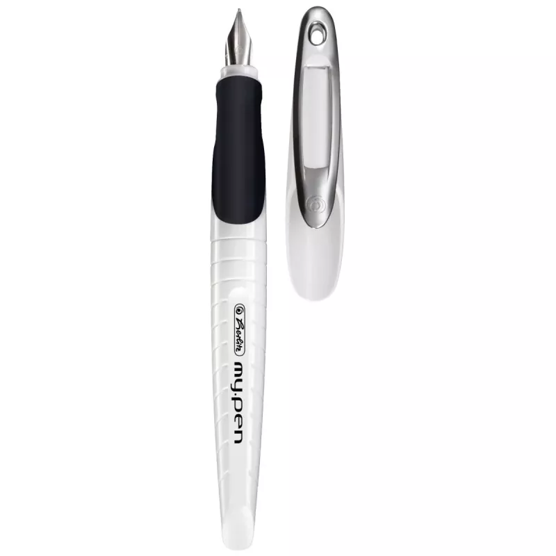 herlitz Cartridge Fountain Pen, White