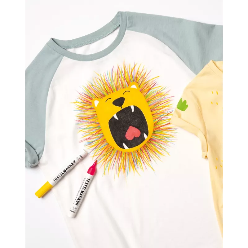folia Textile Marker 1.0, Multicolour