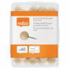 nobo Push Pins, Brown, 40 pcs.