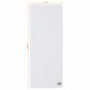 nobo Mini Whiteboard, 14 x 36.5 cm