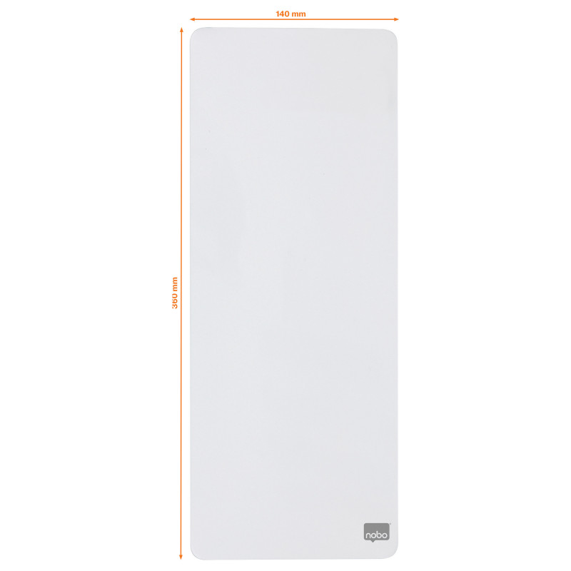 nobo Mini Whiteboard, 14 x 36.5 cm