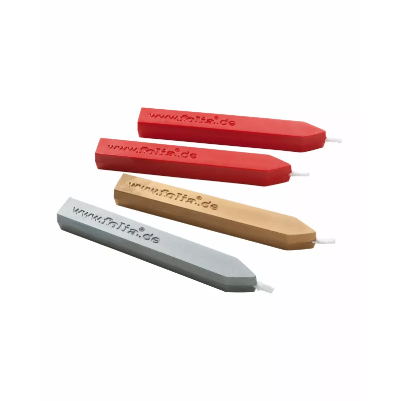 folia Seal Set, Red, Silver, Gold