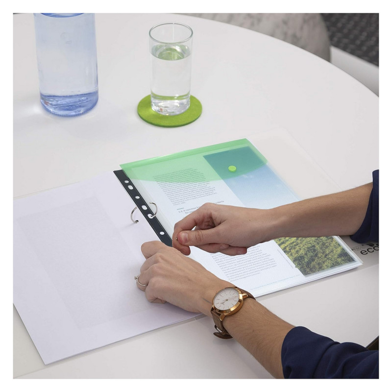 Rapesco Document Wallets DIN A4, Assorted Colours
