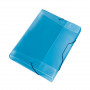 VELOFLEX box file 2.5 cm, DIN A4, transparent blue
