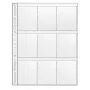 VELOFLEX Collector Card Sleeves DIN A4, 0.14 mm, Transparent