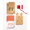 Folia Paper bags Santa & Deer multicoloured