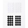 Folia Hook-and-Loop Dots, Black & White (2301)