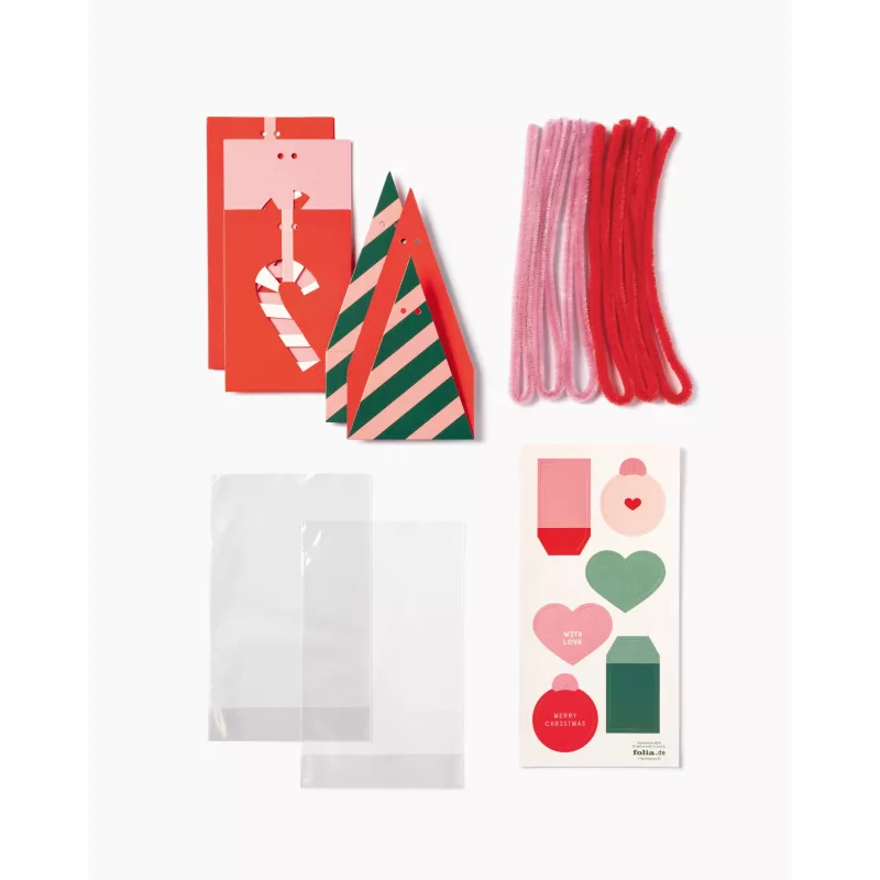 folia PP flat bottom bag SWEET CHRISTMAS