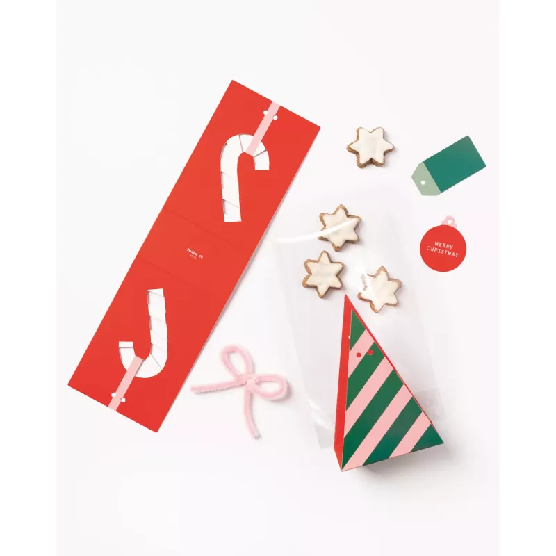 folia PP flat bottom bag SWEET CHRISTMAS