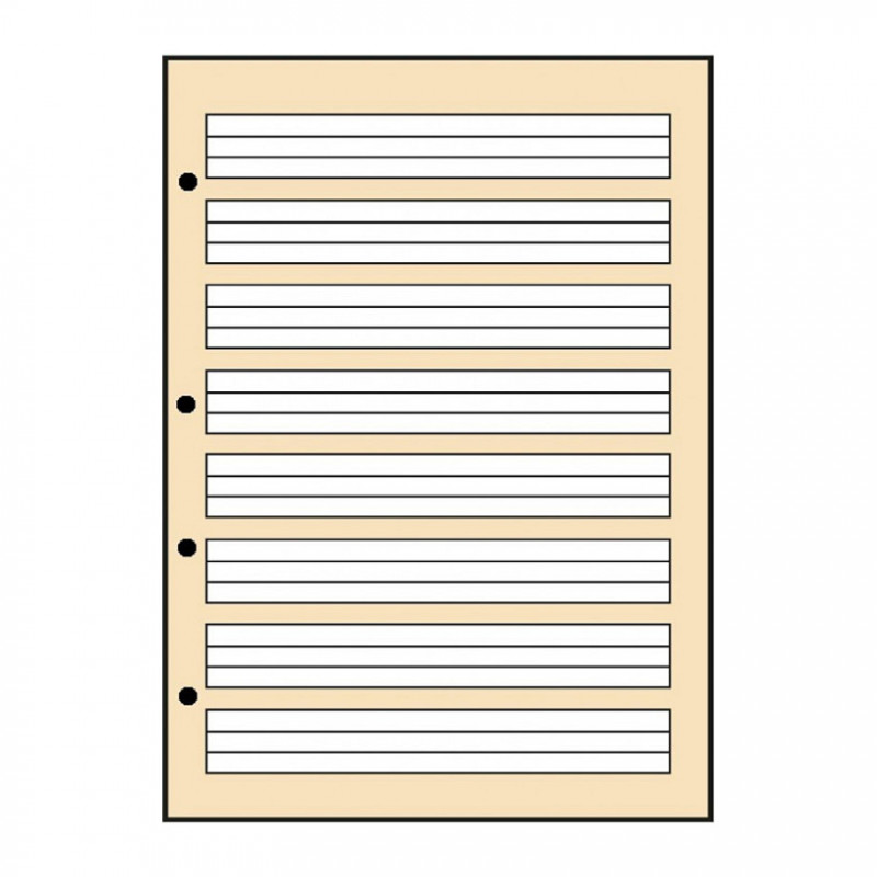 OXFORD CLASSI notepad DIN A4, lined (ruling 1), 50 sheets
