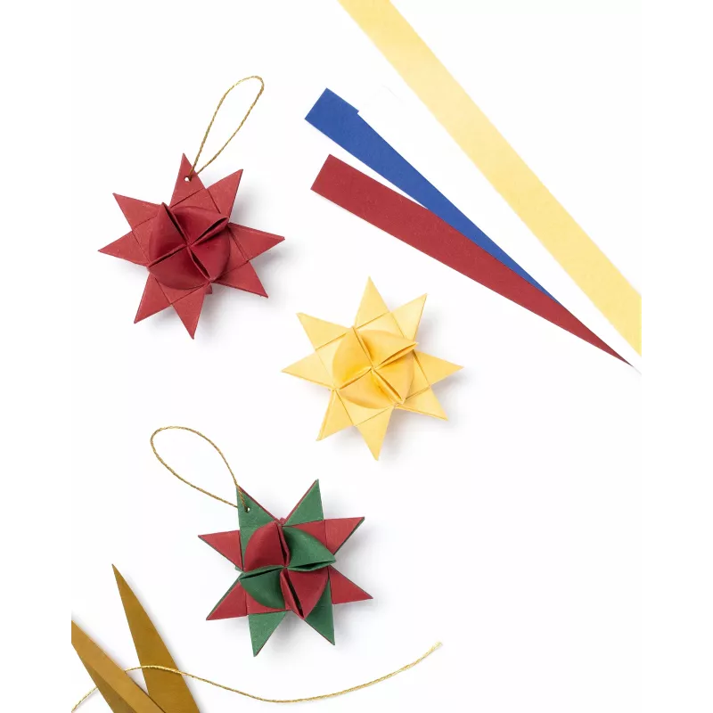 folia Folding Paper for Fröbel Stars, Mini, Assorted Colours