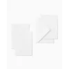 folia folding cards, 5 cards, white