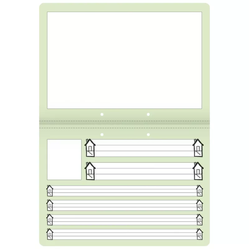 BRUNNEN writing practice exercise book DIN A4 landscape 16 sheets