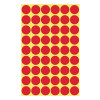 AVERY Zweckform Marking Dots 3141, Red, Ø 12 mm, 270 Pieces