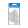 AVERY Zweckform Self-Adhesive Picture Hanger 3731, 40 mm, White, max. 1.2 kg