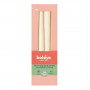 Bolsius Table Candles 245/24 mm, Pearl, 4 pcs