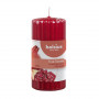 Bolsius True Scents Scented Cylinder Candle Ø58 x 120 mm, Pomegranate