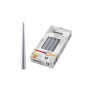 Bolsius Table candle 1pc. 245/24mm silver