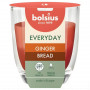 Bolsius Everyday Scented Candle in Glass Ø70 x 80 mm, Gingerbread