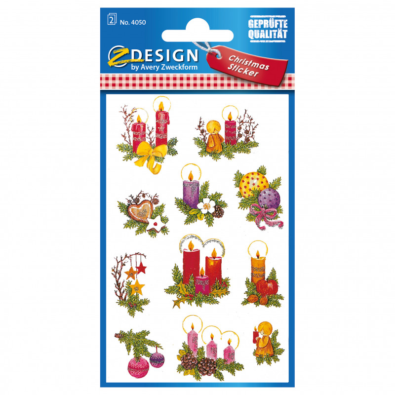 Avery Zweckform Candle Stickers, 20 Labels (4050)