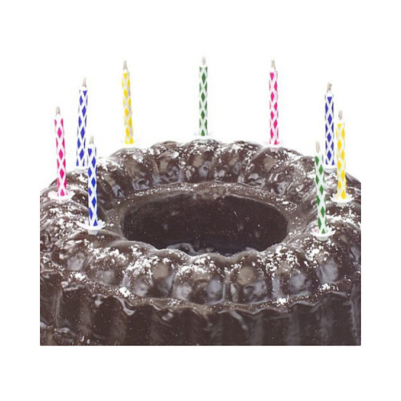 PAPSTAR Magic Birthday Candles, 6 cm, Multicoloured