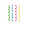 PAPSTAR Magic Birthday Candles, 6 cm, Multicoloured