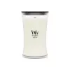 WoodWick White Teak Candle, Large, 610 g