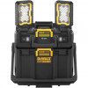 DeWALT DWST08061-1 ToughSystem 2.0 Tool Box with Lights, 14 L, Black/Yellow