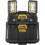 DeWALT DWST08061-1 ToughSystem 2.0 Tool Box with Lights, 14 L, Black/Yellow