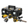 DeWALT DCM200E2T 18V Cordless Belt File, 2x 1.7Ah Powerstack Batteries, TSTAK