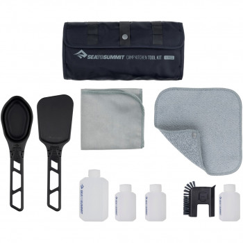 Sea To Summit Camp Kitchen Tool Kit with Bottles, 10 Pieces