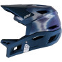 Leatt MTB Gravity 4.0 V26 Full-Face Bicycle Helmet, Galaxy Blue, M